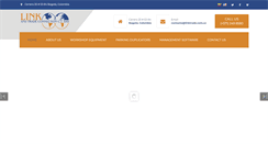 Desktop Screenshot of linktrade.com.co